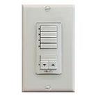 DecoFlex 4 Channel RTS Wall Switch Ivory 1811075