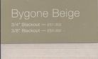 Bygone Beige Blackout Cellular Fabric