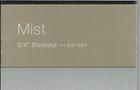 Mist Blackout Cellular Shade Fabric